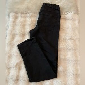 Place- Black Stretch Straight Legged Jeans- 16